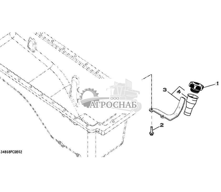 1211 Маслоналивная горловина 